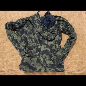 Waterproof rain jacket.